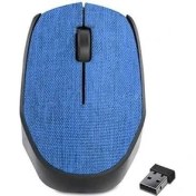 Resim Everest KM-218 USB Kablosuz 2.4ghz Mavi Kumaş Yüzey Mouse 