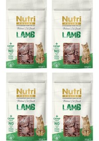 Resim Nutri Feline Lamb Kuzu Etli Tahılsız Kedi Ödülü 50 Gr. X 4 Adet 