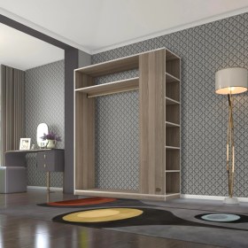 Resim Kenzlife giysi dolabı bayram 180*150*40 crd gardırop 