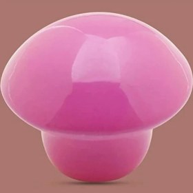 Resim Hakay Metal Mantar Düğme Kulp - Pembe Renk 