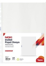 Resim Şeffaf Delikli 4830xl Poşet Dosya Föy Dosya 100 Adet Diğer 