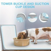 Resim Büyük 88.9x60.96 cm Köpek İdrar Emici Mat ile Ayarlanabilir Yükseklik, Kaymaz Taban, Kolay Temizlik Silikon Tasarımı - Kapalı Evcil Hayvan Hijyeni için İdeal, Evcil Hayvan Hijyeni Matı | Ayarlanabilir Yükseklik Matı | Silikon Yapı, Köpek Aksesuarları 