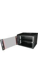 Resim Lande 19” 1U Sürgülü Rack Raf Siyah Renk ile Kolay Erişim ve Bakım İmkanı Sunar 