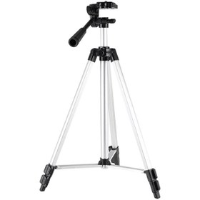 Resim Xindoker Hafif Alüminyum Tripod: 3kg Taşıma Kapasiteli, 35-102cm Ayarlanabilir Yükseklik Gümüş Siyahla 