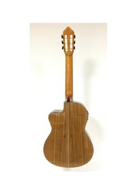 Resim Valencia Vc564ce Elektro Klasik Gitar Cutaway Naturel Kesik Kasa - Ekolayzırlı - Parlak Cila 