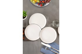 Resim Kütahya Porselen Oslo 7 Parça Pasta Seti 