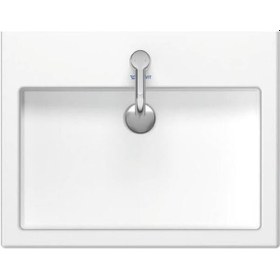 Resim Duravit - Vero Batarya Banklı Beyaz Lavabo 60 Cm - 0454600027- Beyaz 