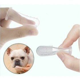 Resim BRC Desing Parmağa Takılan Hayvan Diş Kaşıma Fırçası 