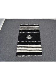 Resim Zehra Abla Halı Yeni El Dokuma Eşsiz Tiftik Yün Siirt Kilimi 6259 