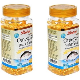 Resim Balen Omega 3 Balık Yağı 1380 MG 100 Yumuşak Kapsül 2 Adet 