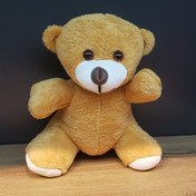 Resim Kahverengi Peluş Oyuncak Ayıcık 