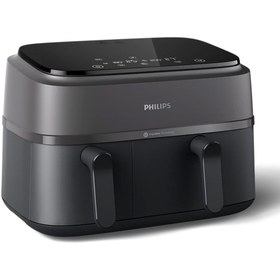 Resim Philips Airfryer 3000 Serisi NA350/00 Çift Hazneli 9 L Yağsız Fritöz 