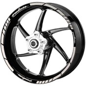 Resim Deeb Pulsar Jant Şeridi Beyaz Beyaz Model X N11.69915 