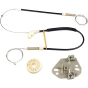 Resim Mercedes Axor 2001-2005 Atego MK1 1998-2004 9737200446 İçin Sağ Kapı Cam Kriko Tamir Seti 