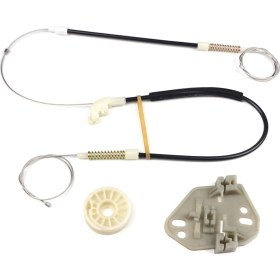 Resim Mercedes Axor 2001-2005 Atego MK1 1998-2004 9737200446 İçin Sağ Kapı Cam Kriko Tamir Seti 