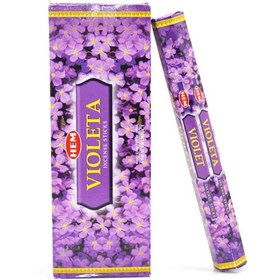 Resim Hem Violet Aromalı Çubuk Tütsü 