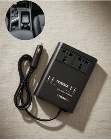 Resim Oto Çakmaklık İnvertörü Çok Amaçlı 150w Elektrik Dönüştürücü 1 Adet 