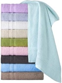 Resim Menderes Home Cotton Collection Bukle Mutfak Havlusu Bordürlü Pembe 