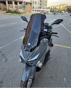 Resim Motocam Volta Revolt Rsx4 Ön Cam 2022-2026 Model 65cm Siyah Renkli 4mm Orta Boylu 