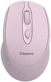 Resim Classone CBT16 Bluetooth + 2.4 Ghz Şarj Edilebilir Kablosuz Mouse - Pembe 