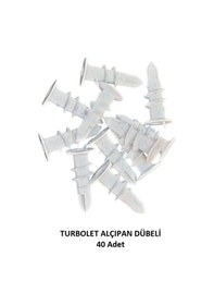 Resim Turbolet Dübeli, Burgulu Turbulet Dübeli 40 Adet 
