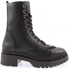 Resim Dgn K9088 Kadin Geometrik Aksesuarli Bot K9088-1916-R1534 Siyah 