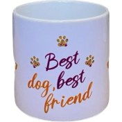 Resim Dearenscom En Iyi Köpek En Iyi Arkadaş Tasarım Kupa 