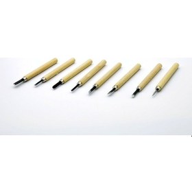 Resim Titi 1122 Ahşap Oyma Bıçak Seti 8 Parça 