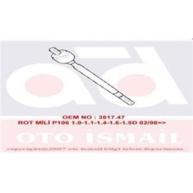 Resim TRW JAR976 ROT MİLİ 106 / AX SAXO 