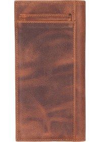 Resim Bloominbag Bloomtenuta Urban Moccasin Hakiki Deri Cüzdan & Telefon Çantası Kahverengi 