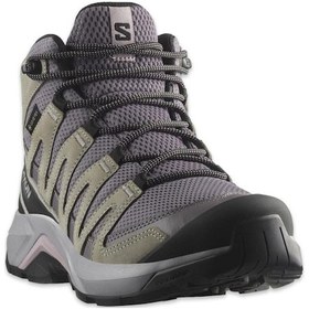 Resim Salomon 477534 X-adventure Recon Mid Gore Tex Outdoor Gri-yeşil Kadın Bot Gri-yeşil 