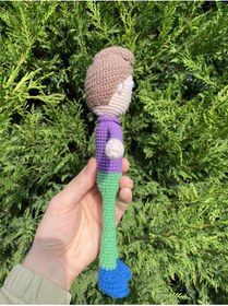 Resim Innovate Store Amigurumi Rafadan Çizgi Film Kamil Bebek Çocuk ve Bebekler İçin Sağlıklı Oyuncak 