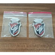 Resim Ghia Taçlı Arma 2 Adet 