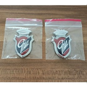 Resim Ghia Taçlı Arma 2 Adet 