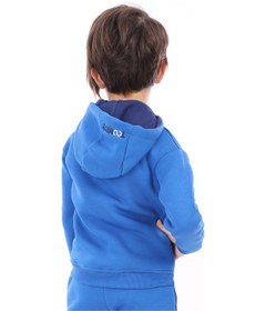 Resim Toontoy Unisex Çocuk Nakışlı Hırka Saks 