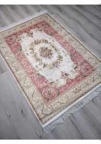 Resim Tiffany Halı Sandy Tsy06Apembe 120X180 Kadife Kaymaz Halı 