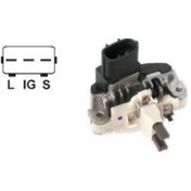 Resim 24v Kömürlü Konjektör Bosch Tipi Soketli 3 Fiş Soketli Iveco Eu N11.2884 