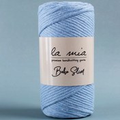Resim La Mia Boho Slim Açık Mavi El Örgü İpi -L069 - 34204 