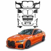 Resim Bmw 3 Serisi G20 İçin G22 Dönüşüm Body Kit (Krom Çerçeveli) 