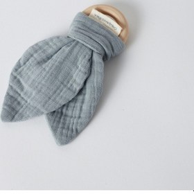 Resim Organicera Muslin Diş Kaşıyıcı Gri Çok Renkli 