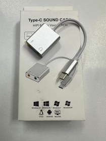 Resim Typec ses kartı type-c ses kartı 
