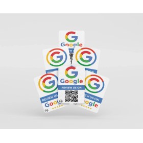 Resim Aktap Google Review Card 5 Pack Nfc Google Review Card With Qr Code 