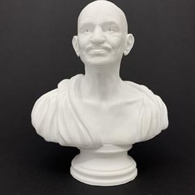 Resim Mahatma Gandi Büst Aktivist Gandhi Heykeli 15 cm 