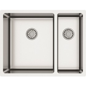 Resim Viviano 1.5 Göz 44 x 58 CM El Yapımı Paslanmaz Çelik Eviye 4458R 