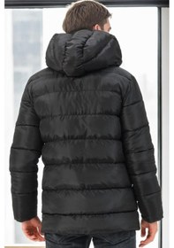 Resim M8659 Dewberry Erkek Mont-siyah-1 Siyah-1 
