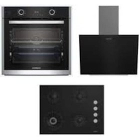 Resim Grundig GEBD 12302 B - GDSP 2474 BB - GIGL 622410 Siyah Ankastre Set 