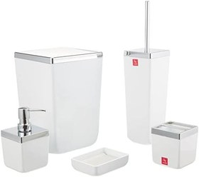 Resim Primanova Toskana Banyo Seti/Beyaz 