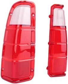 Resim Generic Power Wagon Tail Işık Lens Bisiklet 073 Sol Sağ Değiştirme Power Wagon 1972-1980 Yüksek Sınıf Abs Geliştirilmiş Görünürlük 