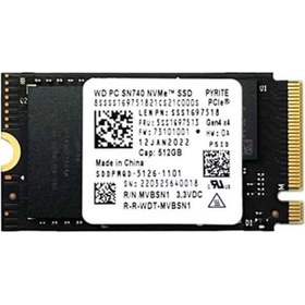 Resim Western Dıjıtal Sn740 Sddpmqd-512g 512gb 2242 M.2 Nvme Ssd Kutusu 