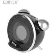Resim Edıfıer IF230B Tick Tock Dock 9W Rms Ipod iPhone Uyumlu Fm Radyolu Siyah Bluetooth Hoparlör 